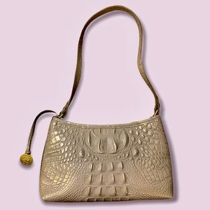 Brahamin Anytime Mini Vanilla White Melbourne Bag